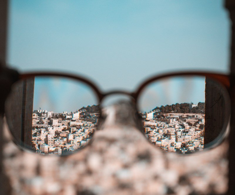 Glasses blurry